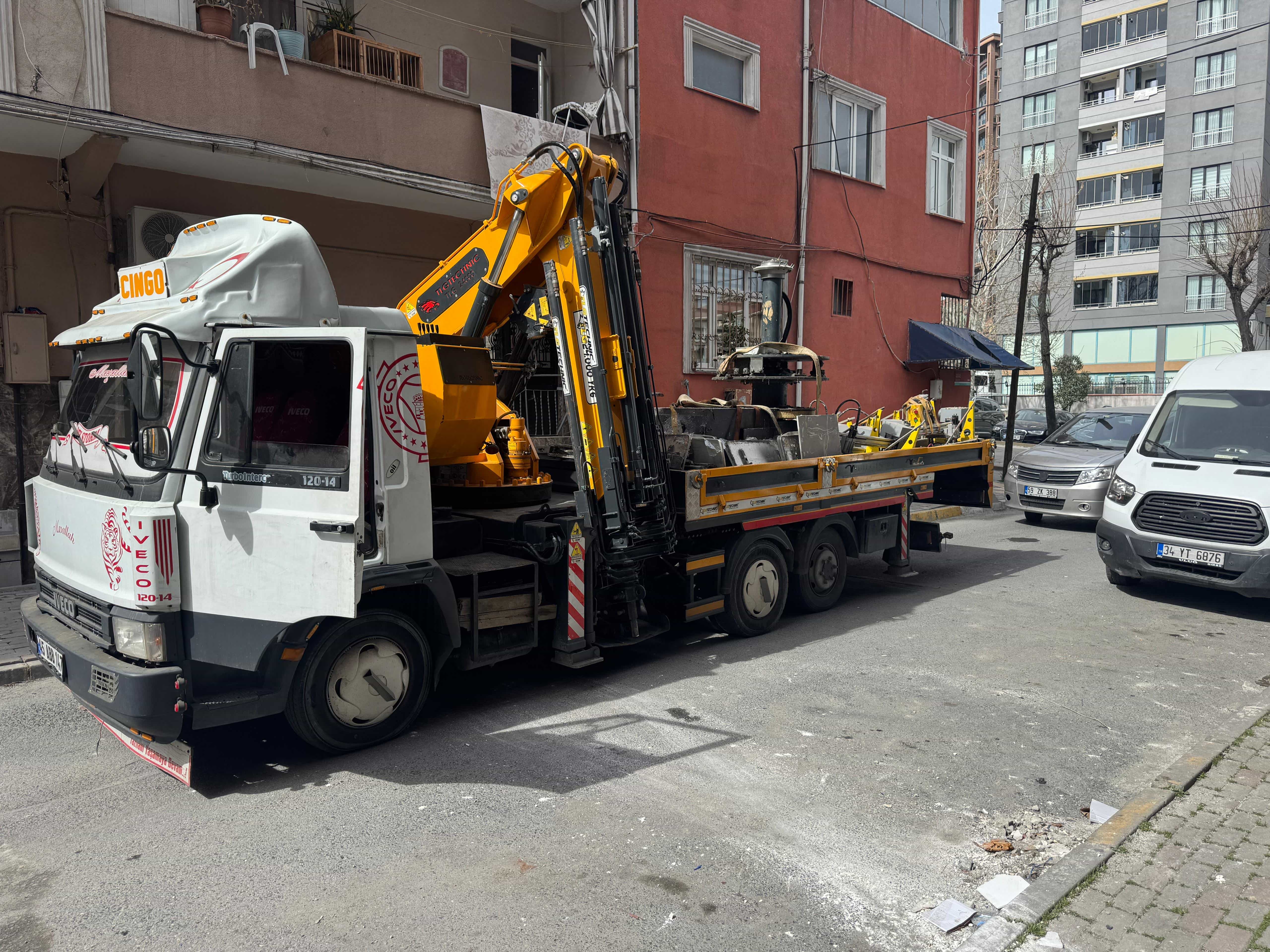 Avrupa Yakası Vinç Kiralama